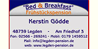 Bed & Breakfast Frühstückspension